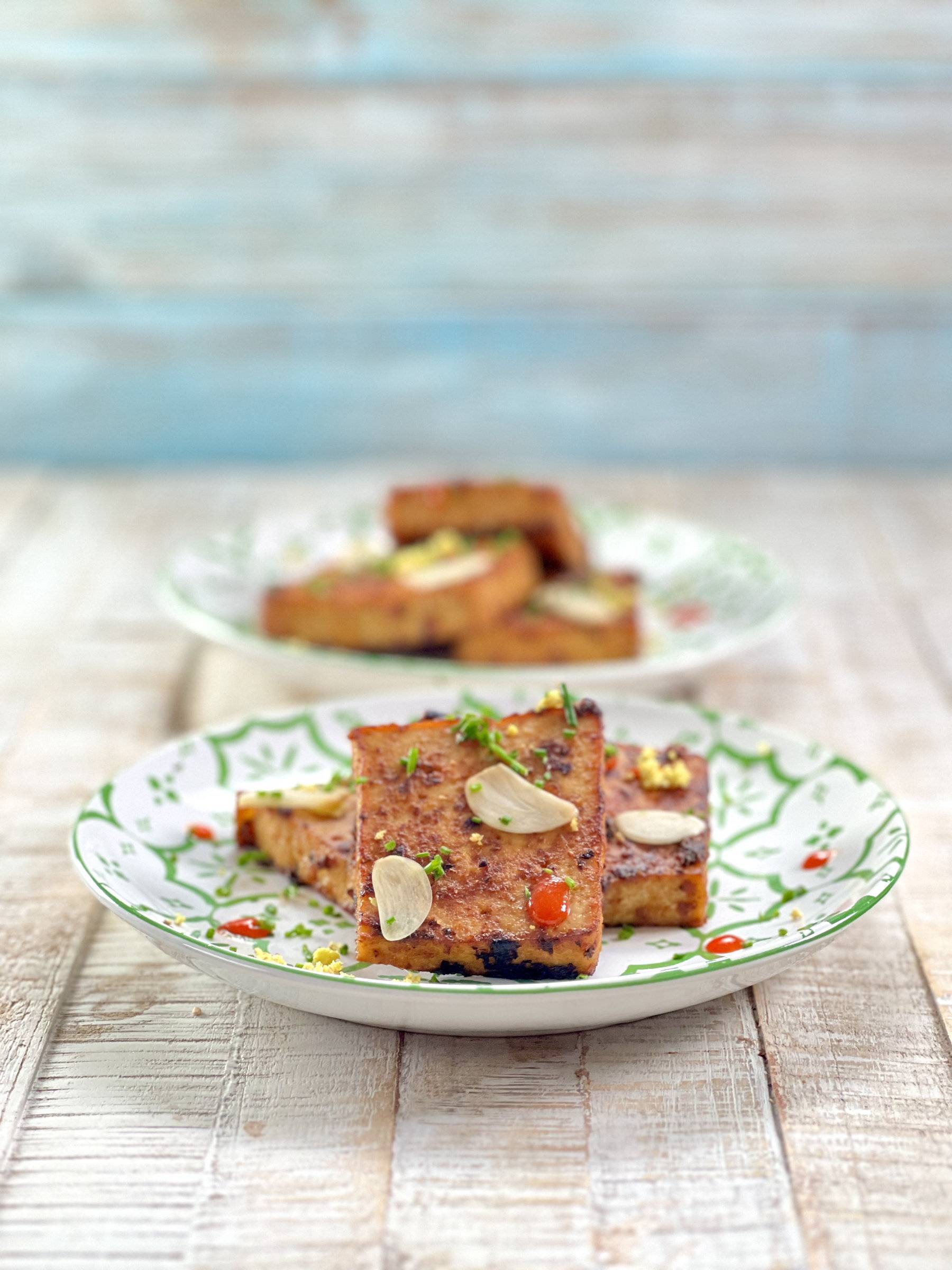 Miso Glazed Tofu (Tofu Dengaku) - Let's Go Tomato