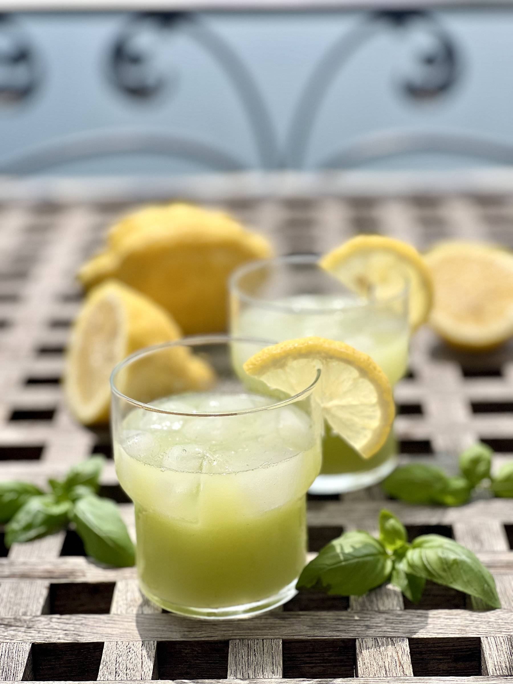 Basil Lemonade Recipe - Let's Go Tomato